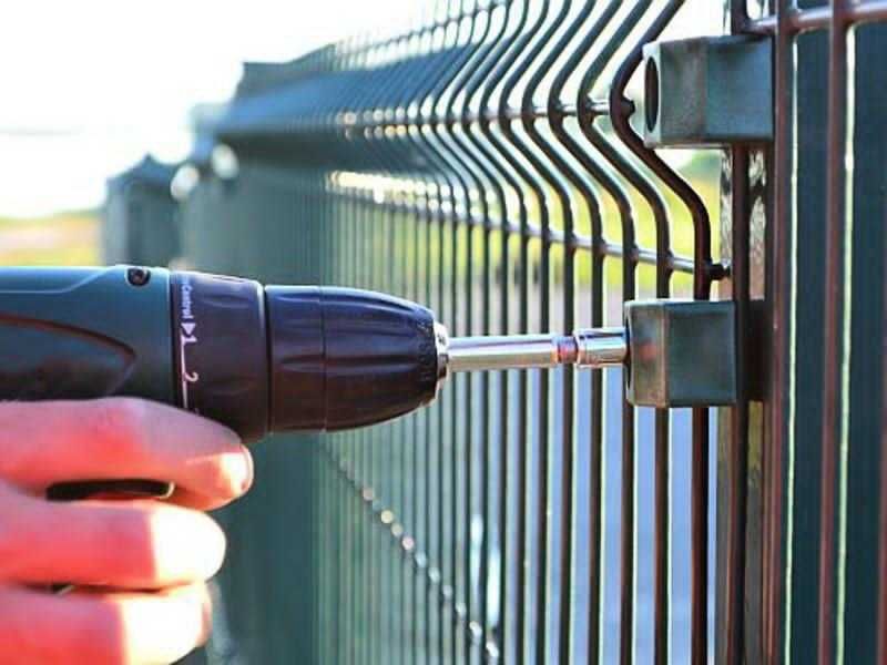 Забор 3Д ограждения, секционные