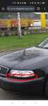Ornament stânga bandou plastic decorativ sub far Audi a8 D2
