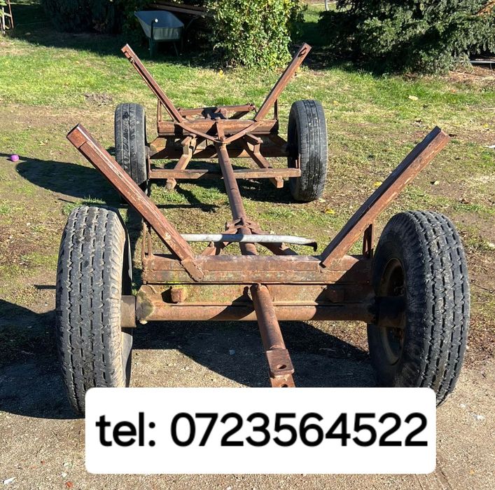 Caruța dupa tractor