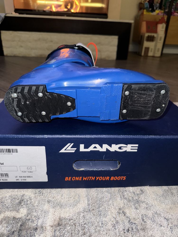 Детски ски обувки Lange RSJ 60 Power Blue