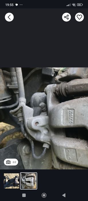 Etrier frana Volkswagen b6, Spate stanga dreapta  ekectric,Vw Passat B