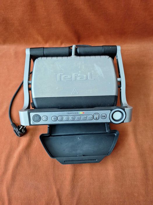 Gratar electric Tefal OptiGrill+ GC712D34 , 2000 W, 6 programe auto