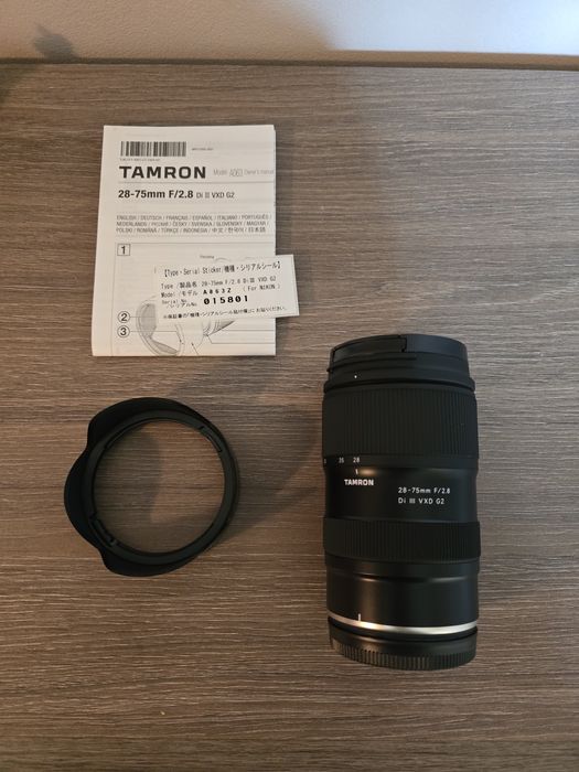 Tamron 28-75mm G2 F2.8 Nikon Z