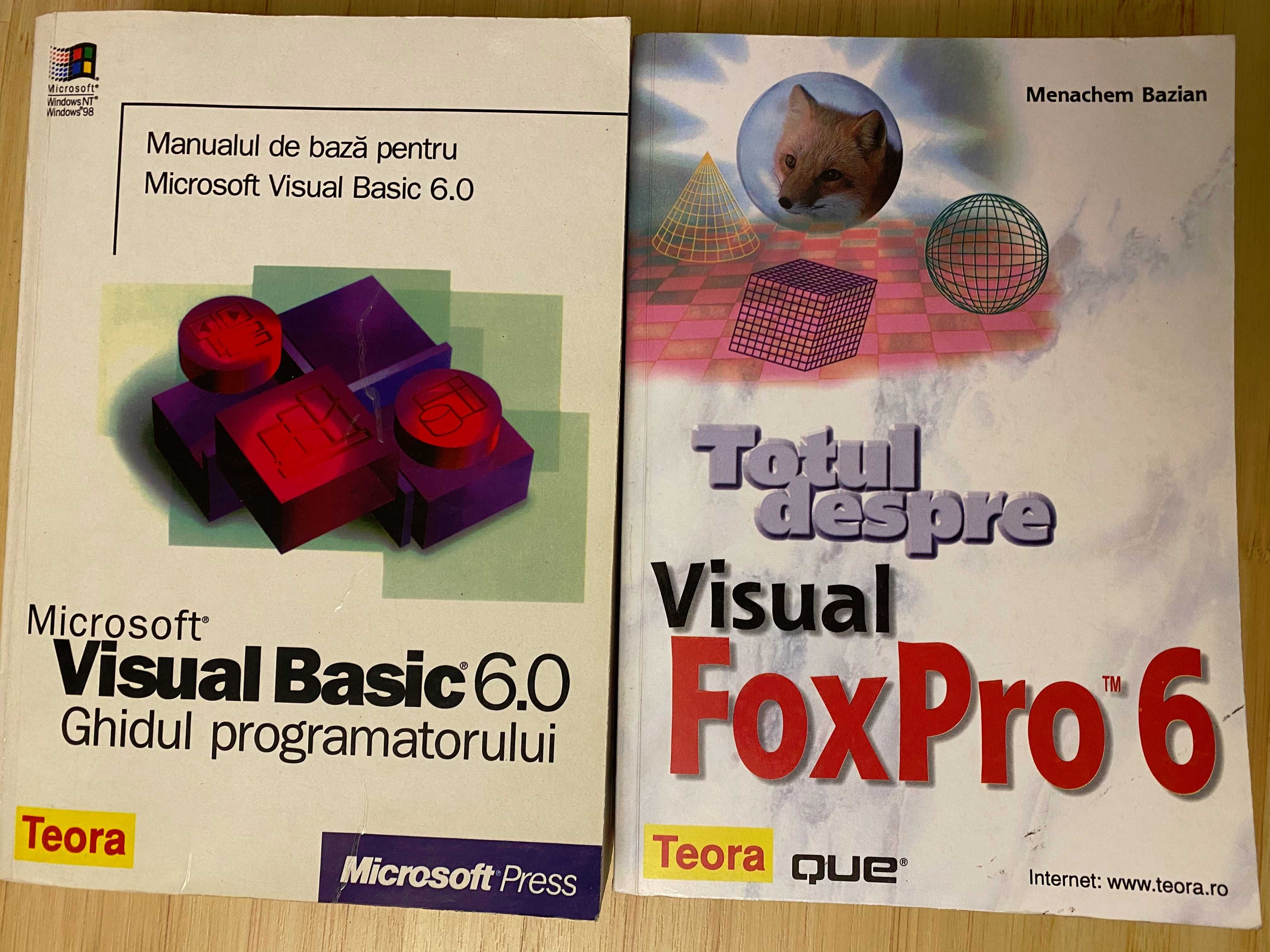 Carti programare si altele - Visual basic, Visual FoxPro, C++, Unix