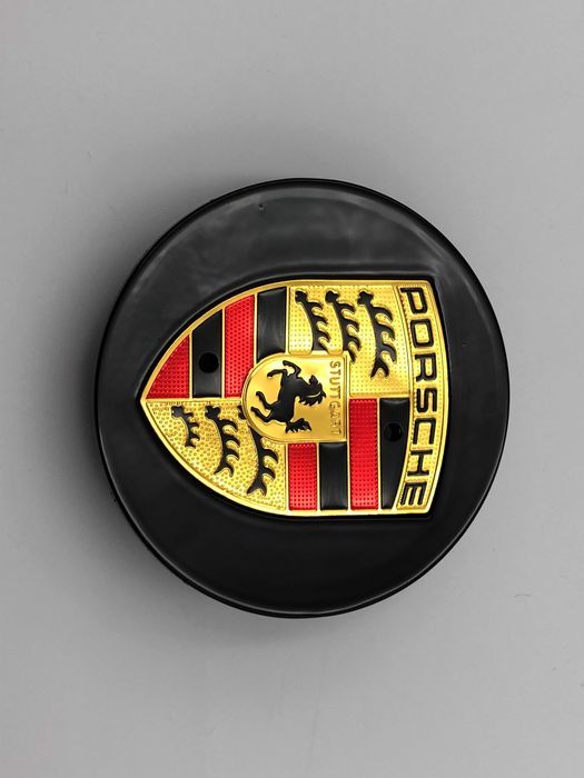 Capace Janta Compatibile PORSCHE 75 mm negru clasic