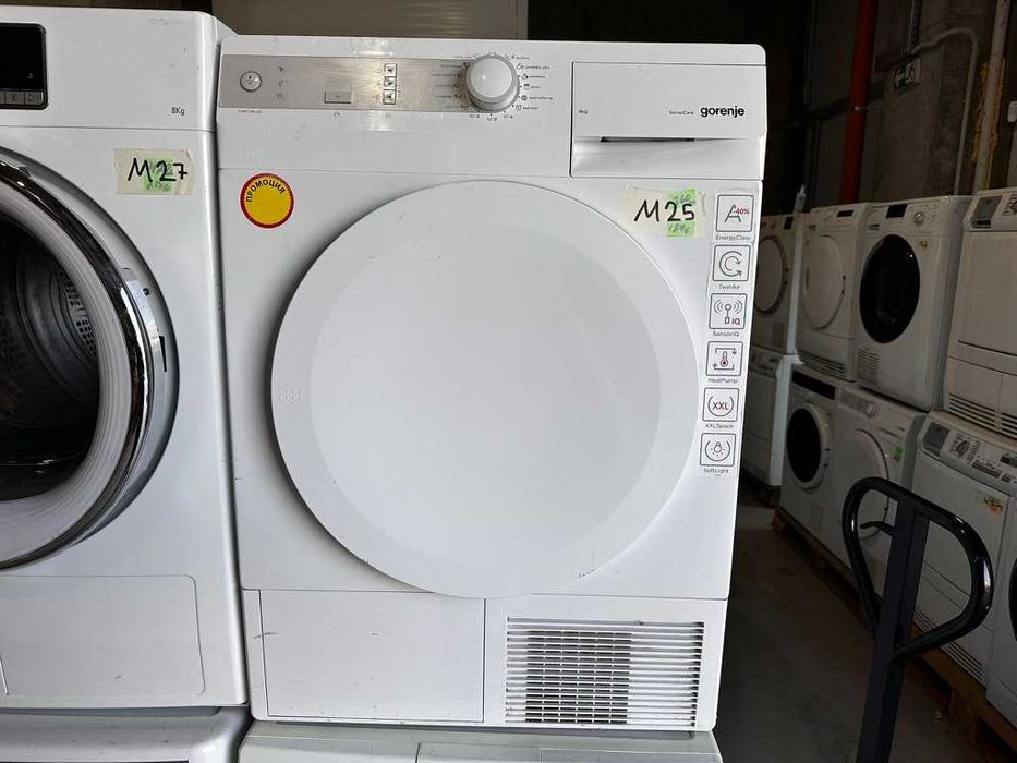 Gorenje D8664N – термопомпена сушилня 8 кг, SensorIQ / HeatPump (М25)