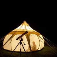 Cort glamping lotus - Caracteristici  de lux