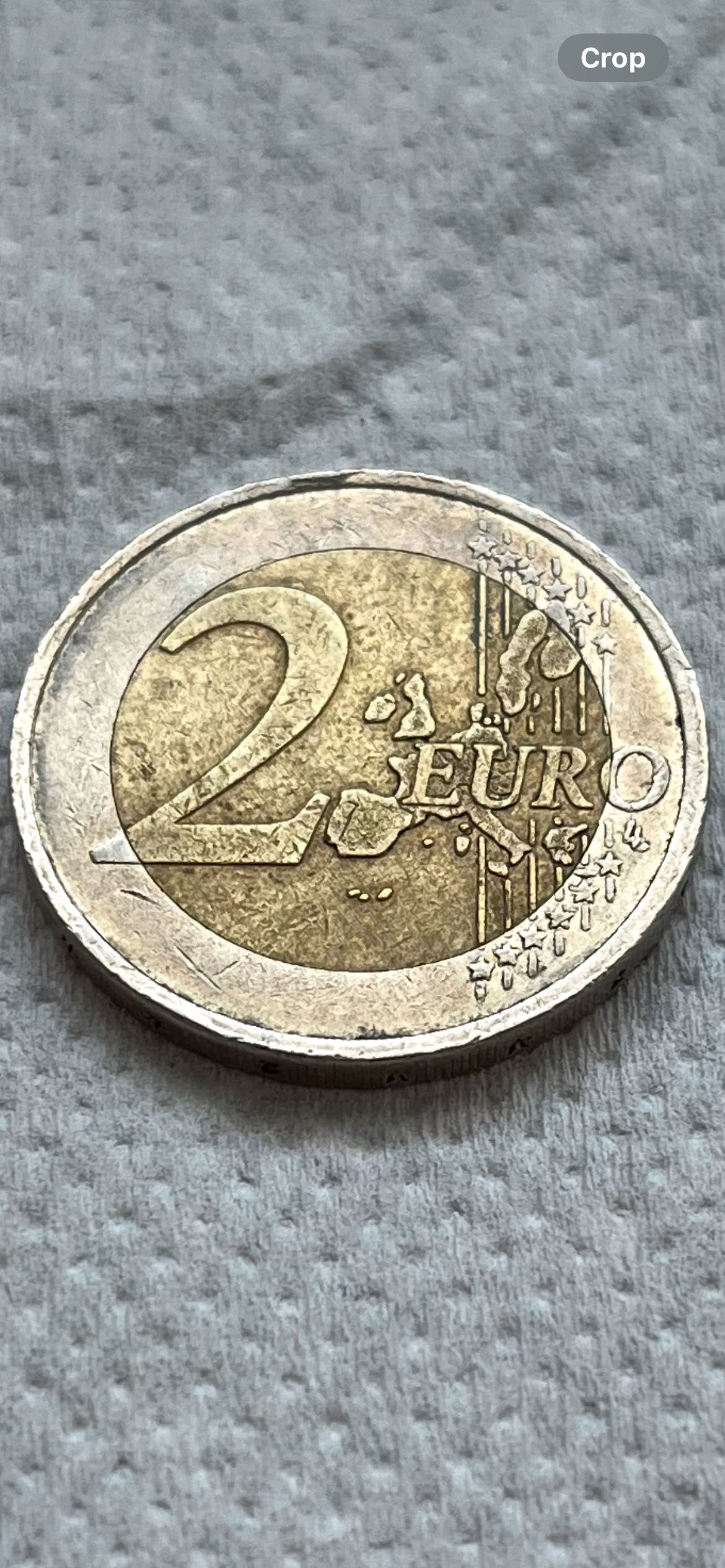 Монета 2 евро 2 euro Франция 2000 година дърво на живота RF