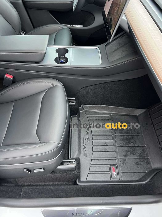 Covorase auto 3D Proline negru compatibile cu Tesla model Y 2021+
