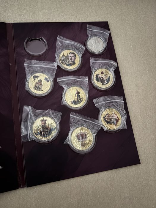 Set monede Gloria Regatului României – colecție cu certificat
