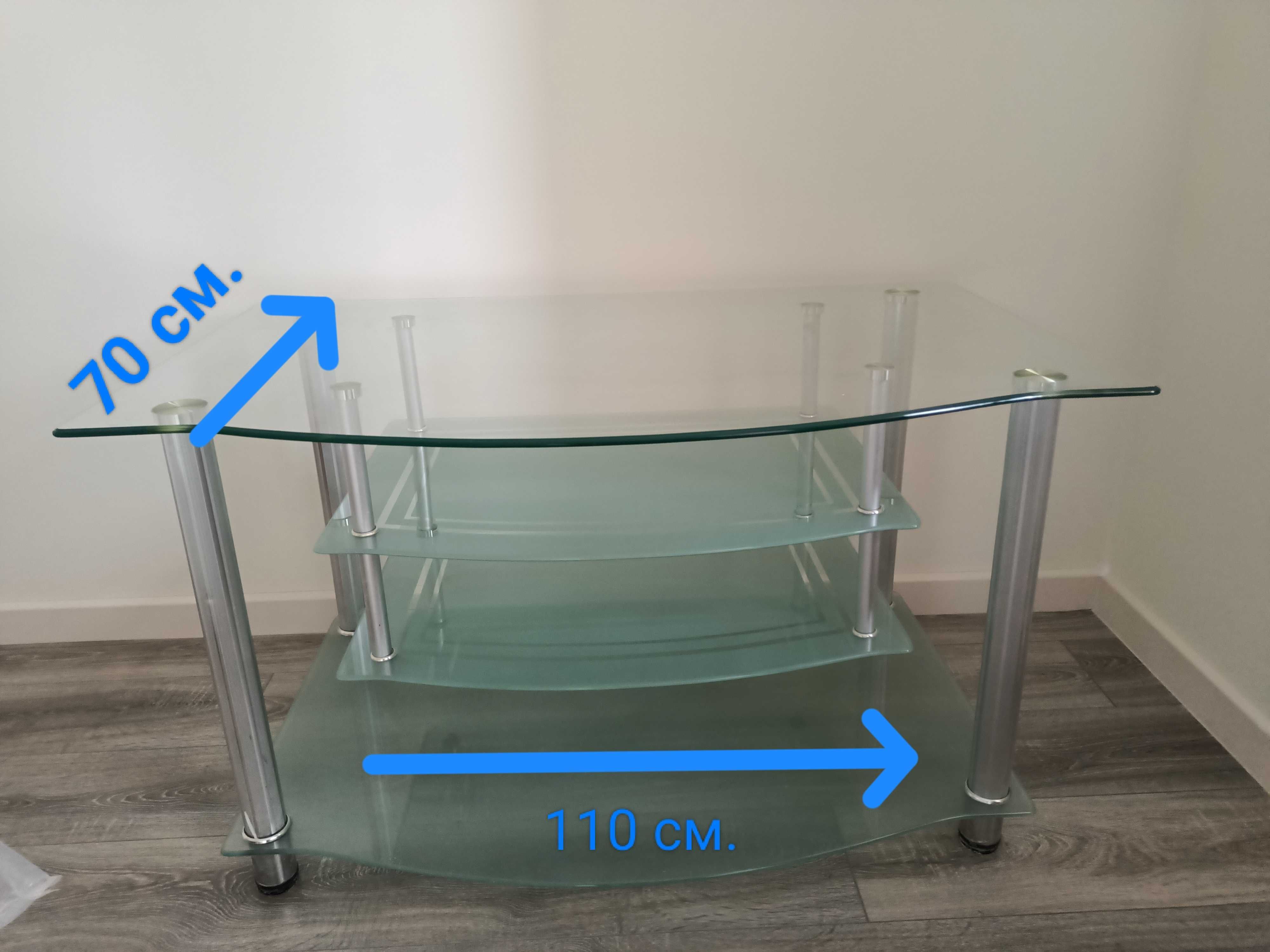 Продам стол стеклянный в хорошем состоянии
