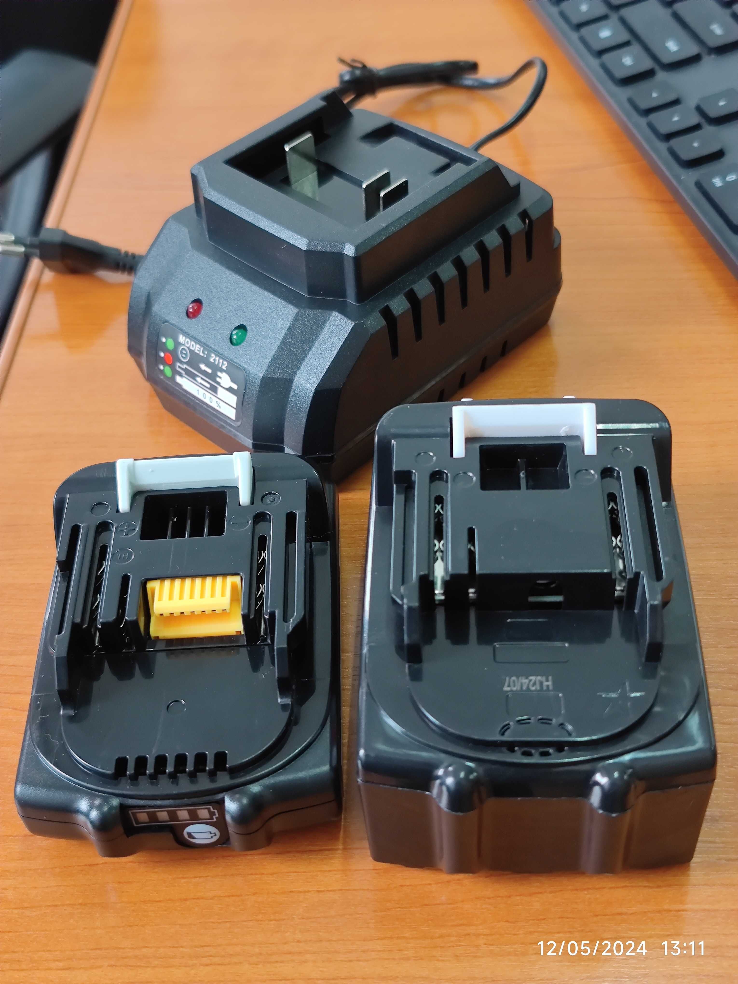 Incarcator pentru acumulatori MAKITA, 18V, 2 amperi (tip BL18XX)