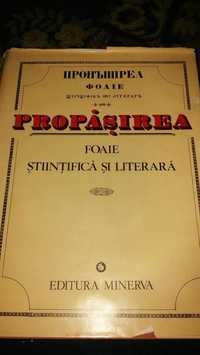 Vand Propasirea - foaie stiintifica si literara