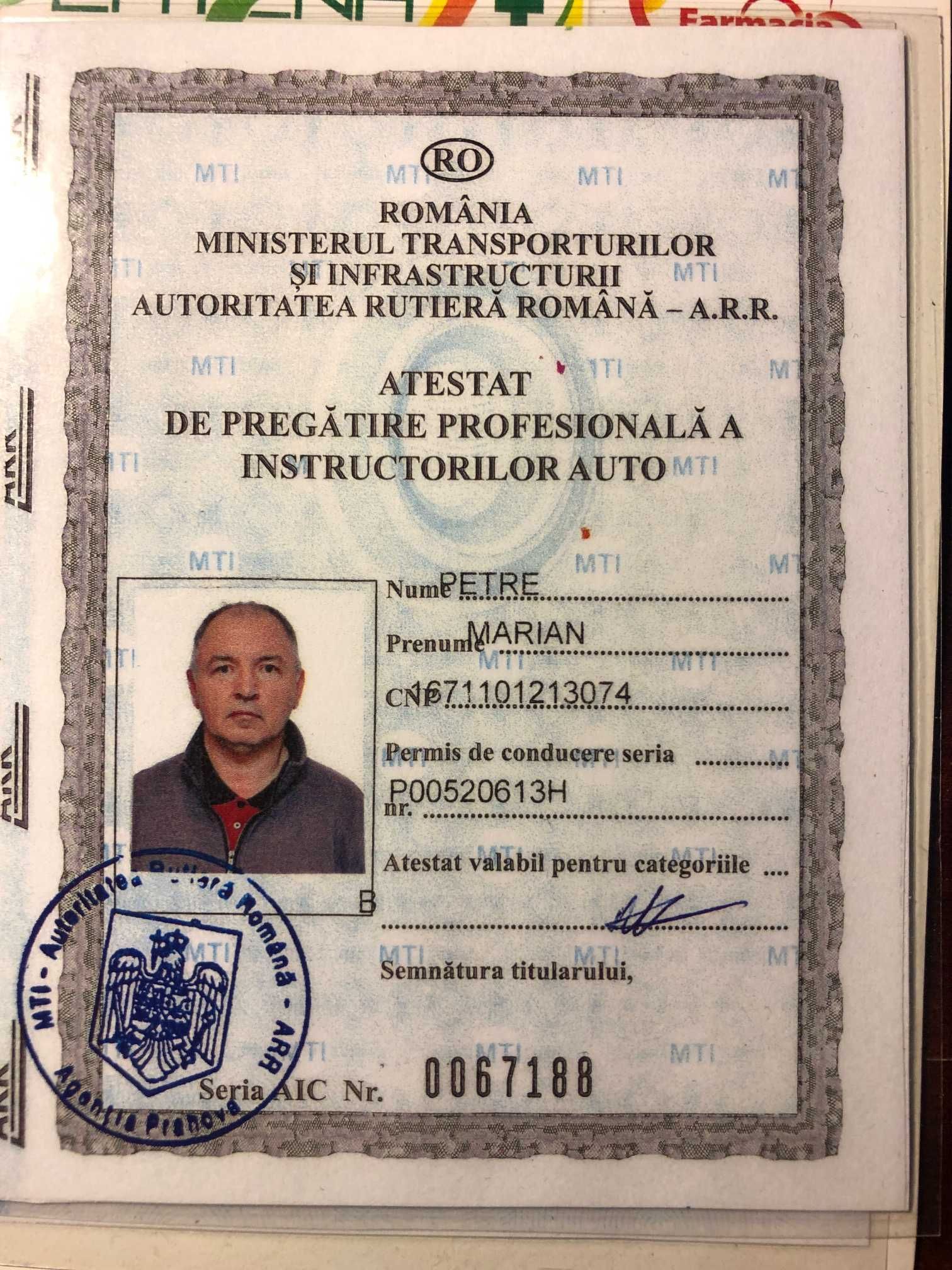 Instructor Auto Ploiesti; Cutie Viteze Automata sau Manuala