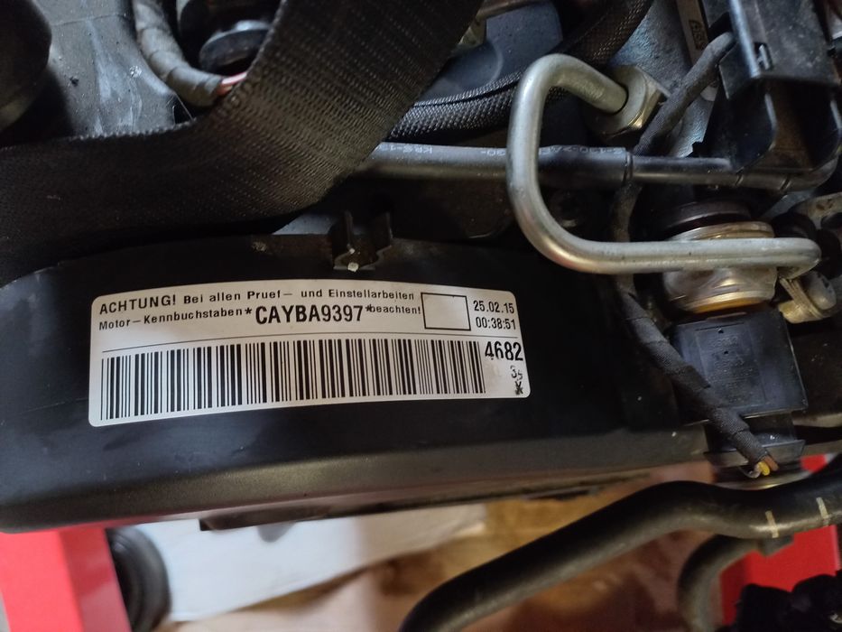 Двигател Мотор 1.6 Tdi CAYB -  VW Audi Seat Skoda