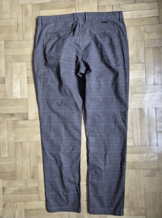 Pantaloni Bărbătești Alberto Lou-J Colour Check, Regular Fit - W36/L34