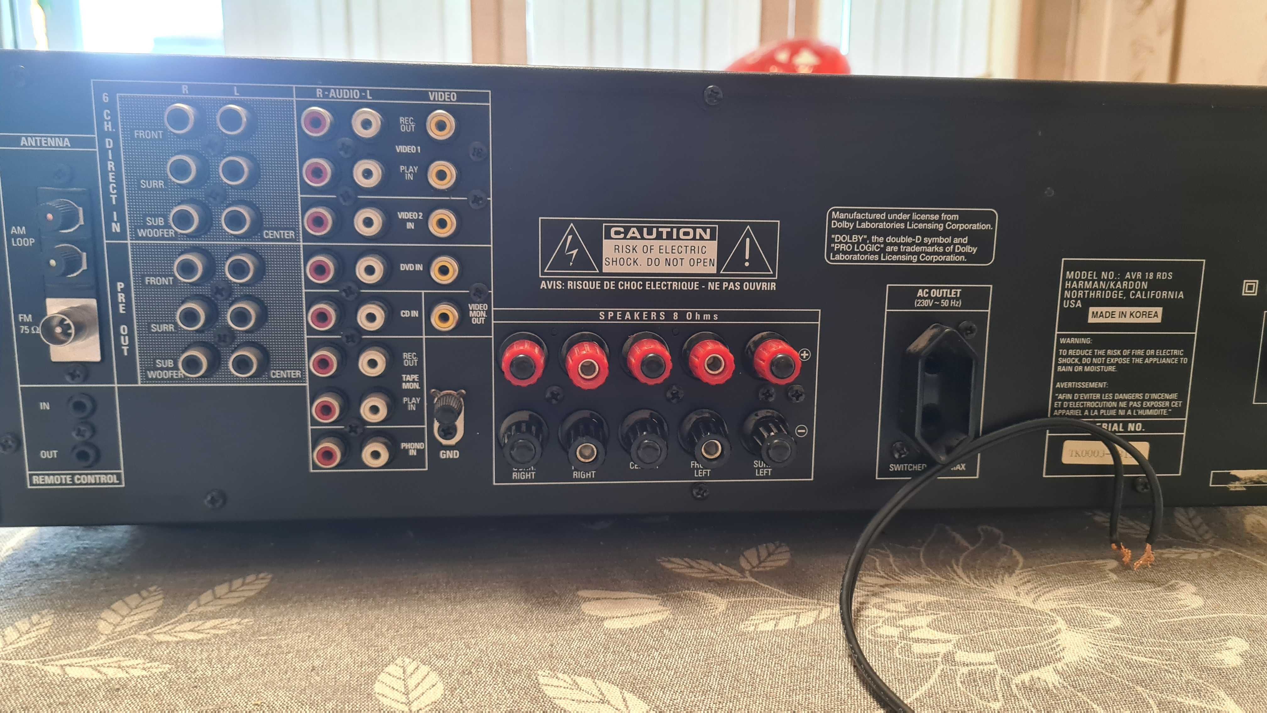 Harman/Kardon AVR 18 RDS