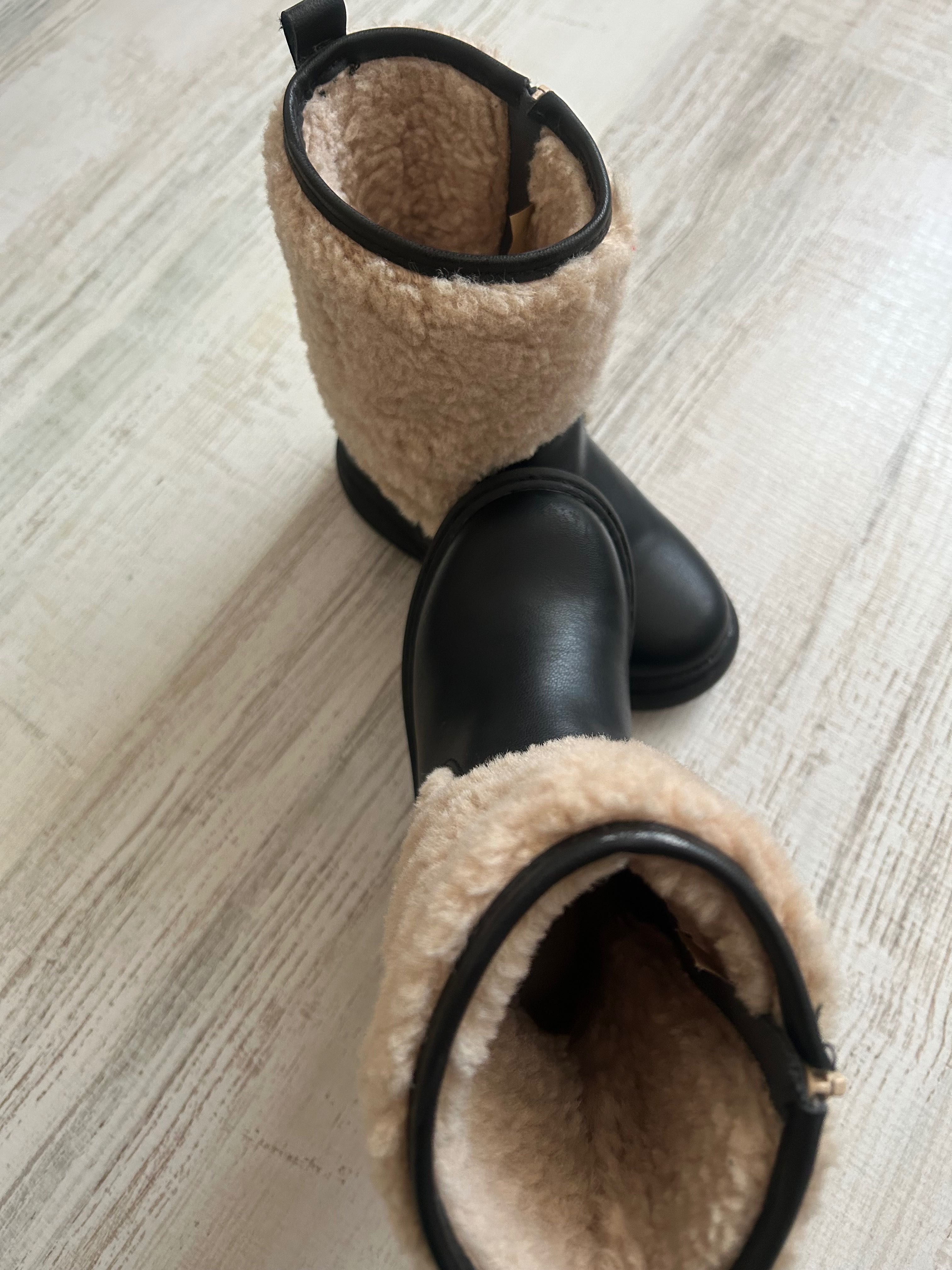 Детски Боти с каракул Zara