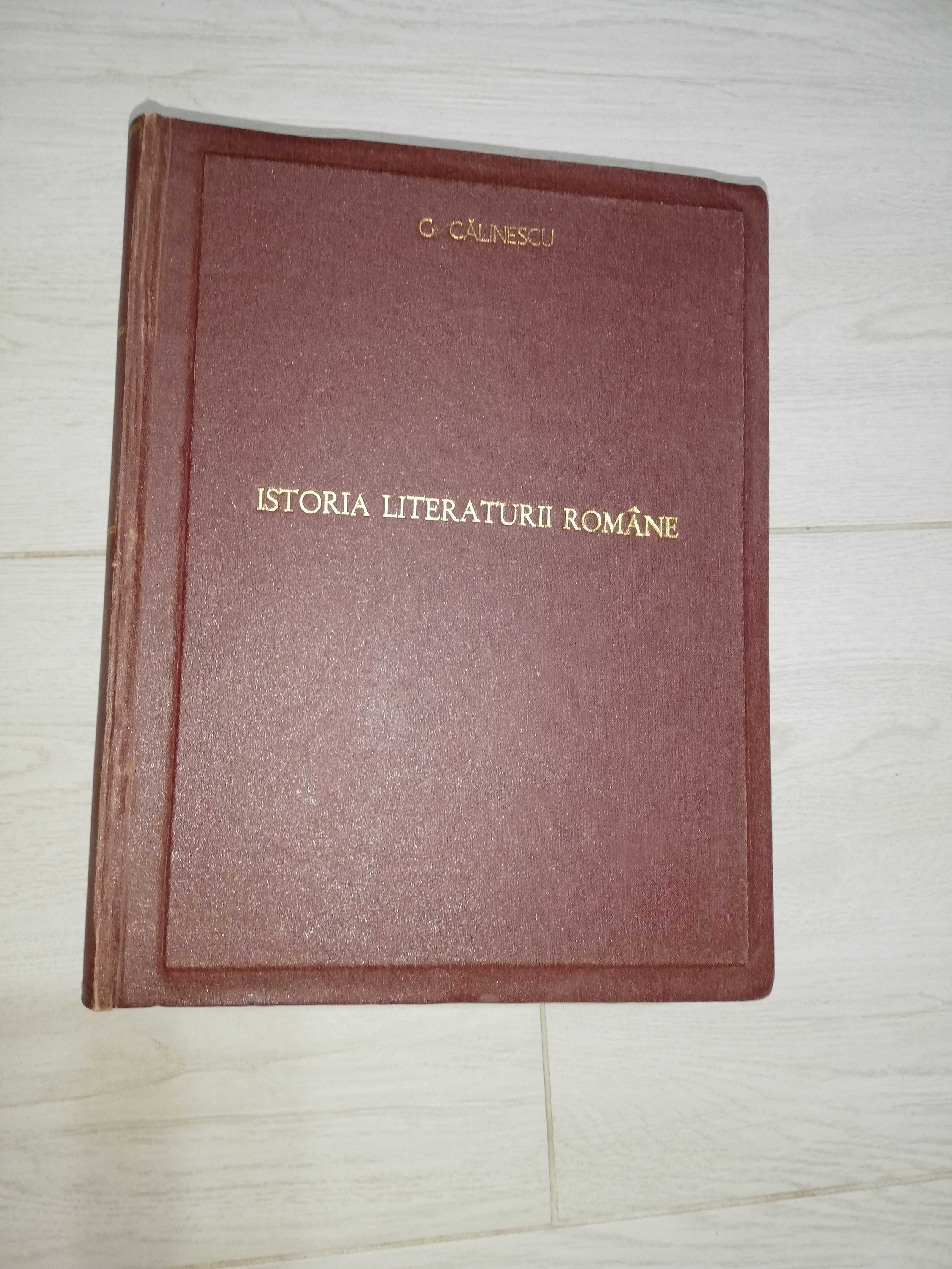 Carte, istoria literaturii romane.