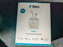 Безжични/Wireless Bluetooth слушалки ttec - TWS Mode, бели