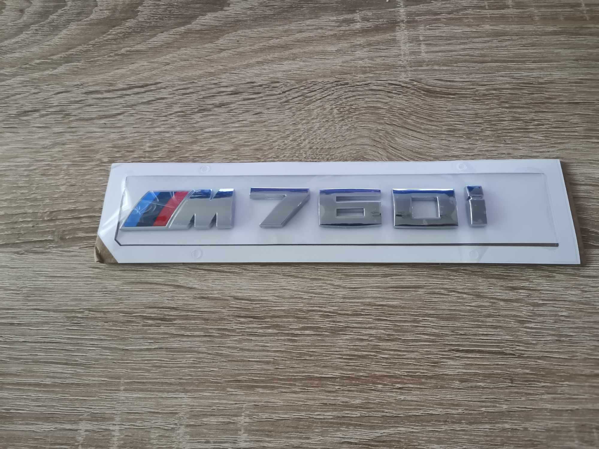 БМВ BMW М760i сребриста емблема лого