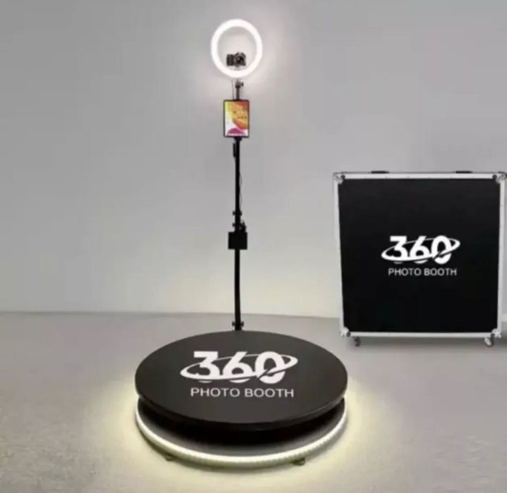 професионална 360 фото платформа 115 см чисто нова