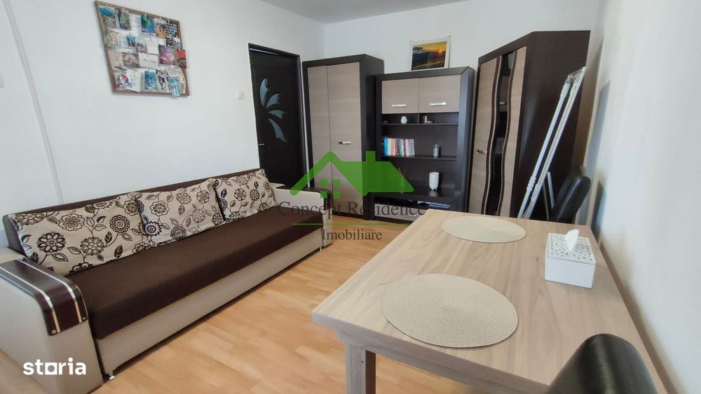 Garsonieră modernă, str. Melodiei – etaj 4/4, mobilată și utilată