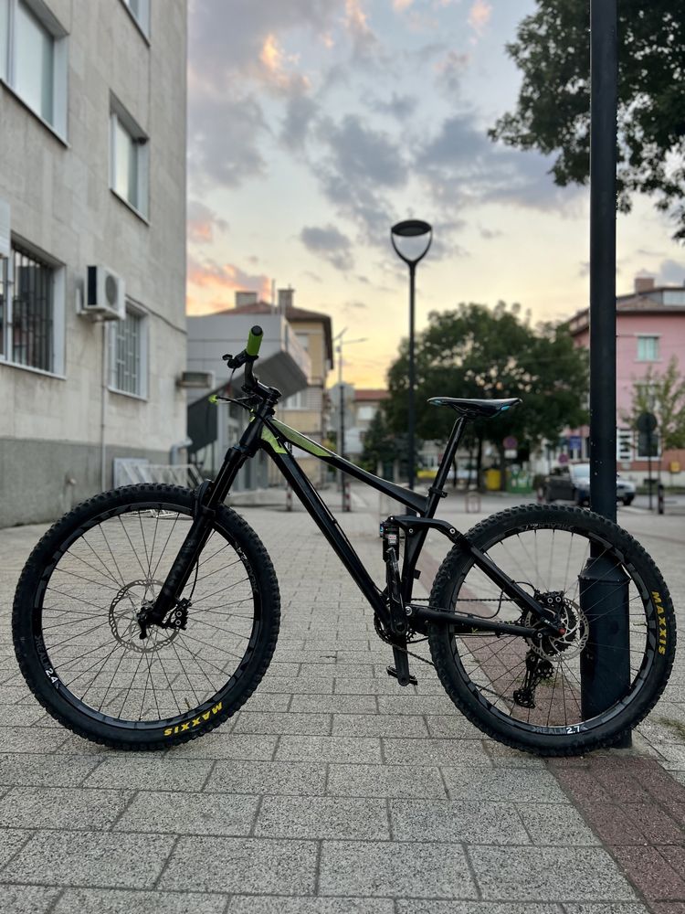 Cube Stereo 140 HPA Custom Fox 34 2020, Rockshox Monarch R, Мекица