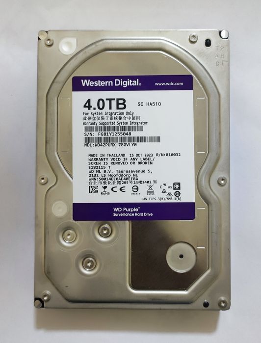 Жесткий диск Western Digital HDD 4tb