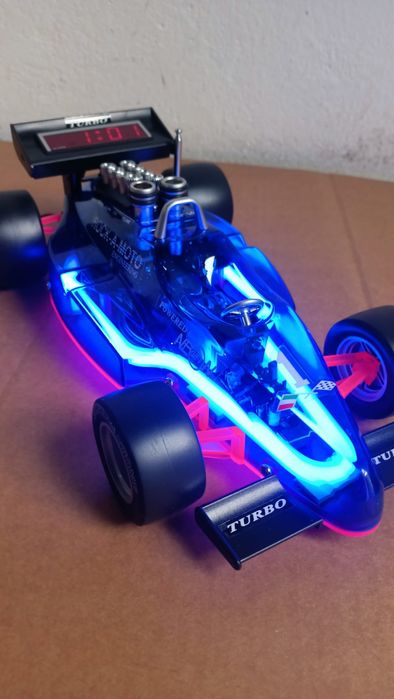 Radio Cu Ceas Nou Cu Neon Alarmă Cu Sunet Motor F1 Mașinuță Formula 1