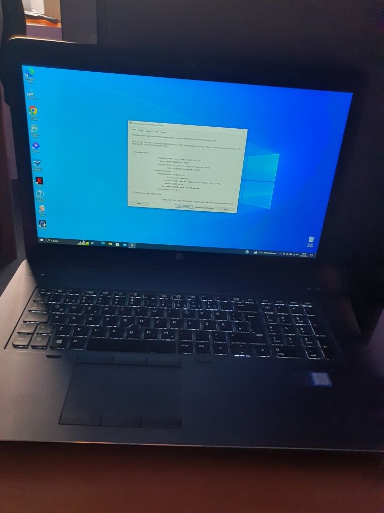 Laptop HP Zbok i7 generație a6a