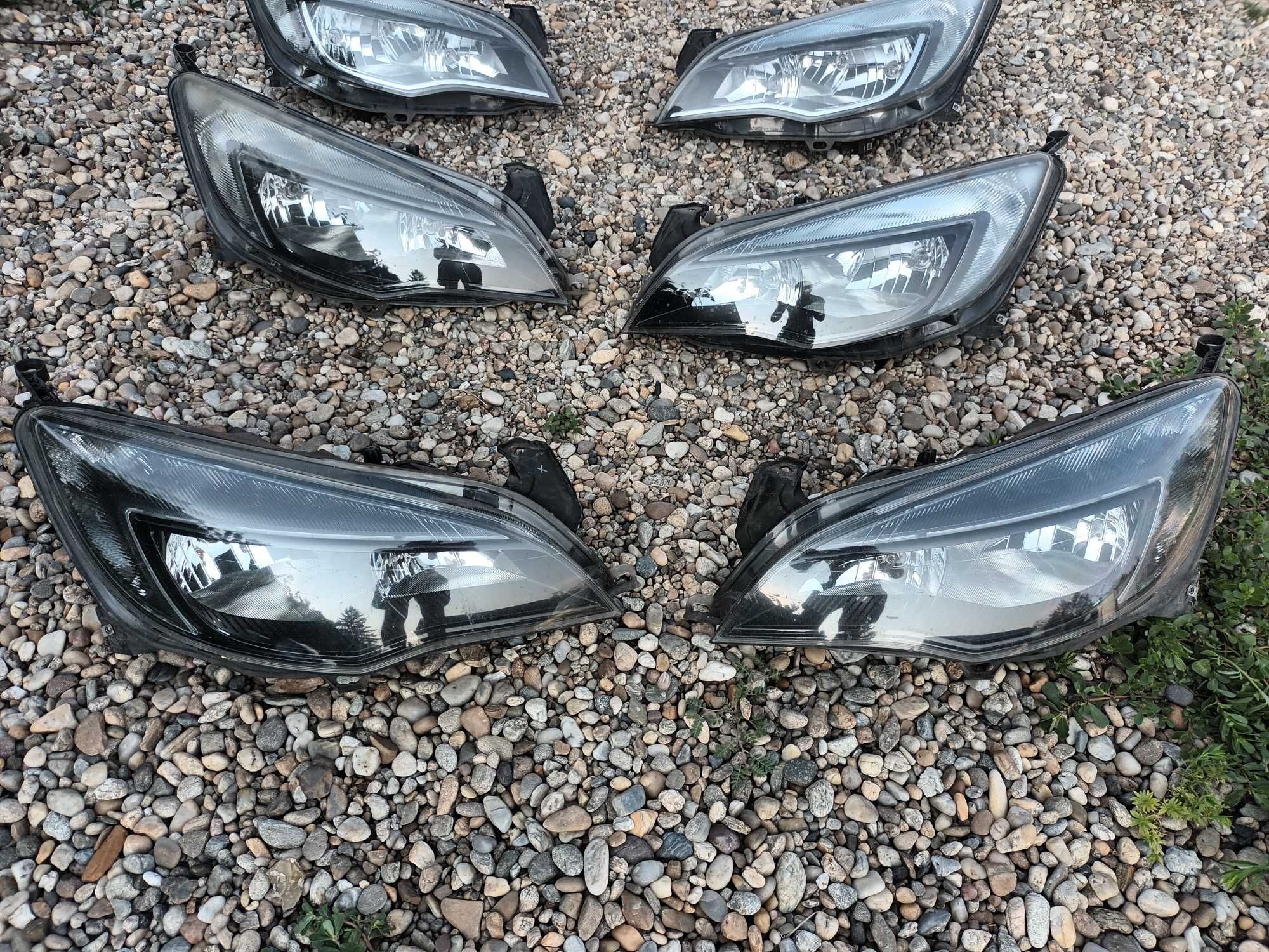 ляв и десен черен фар за опел астра ж 2009 - 2015 OPEL ASTRA J