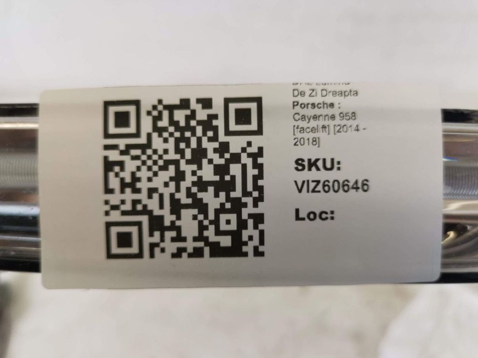 DRL Lumina De Zi Dreapta Porsche  Cayenne 958 facelift 2014 2015 2016