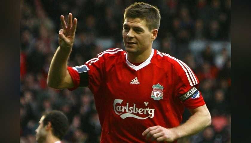 Liverpool футболна тениска 2008-2010