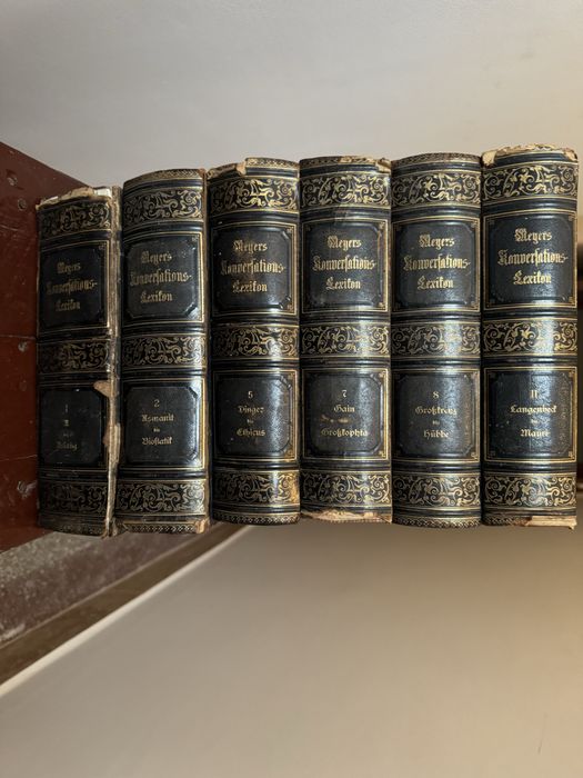 Colectie carti  Meyers  Konversations  Lexinkon