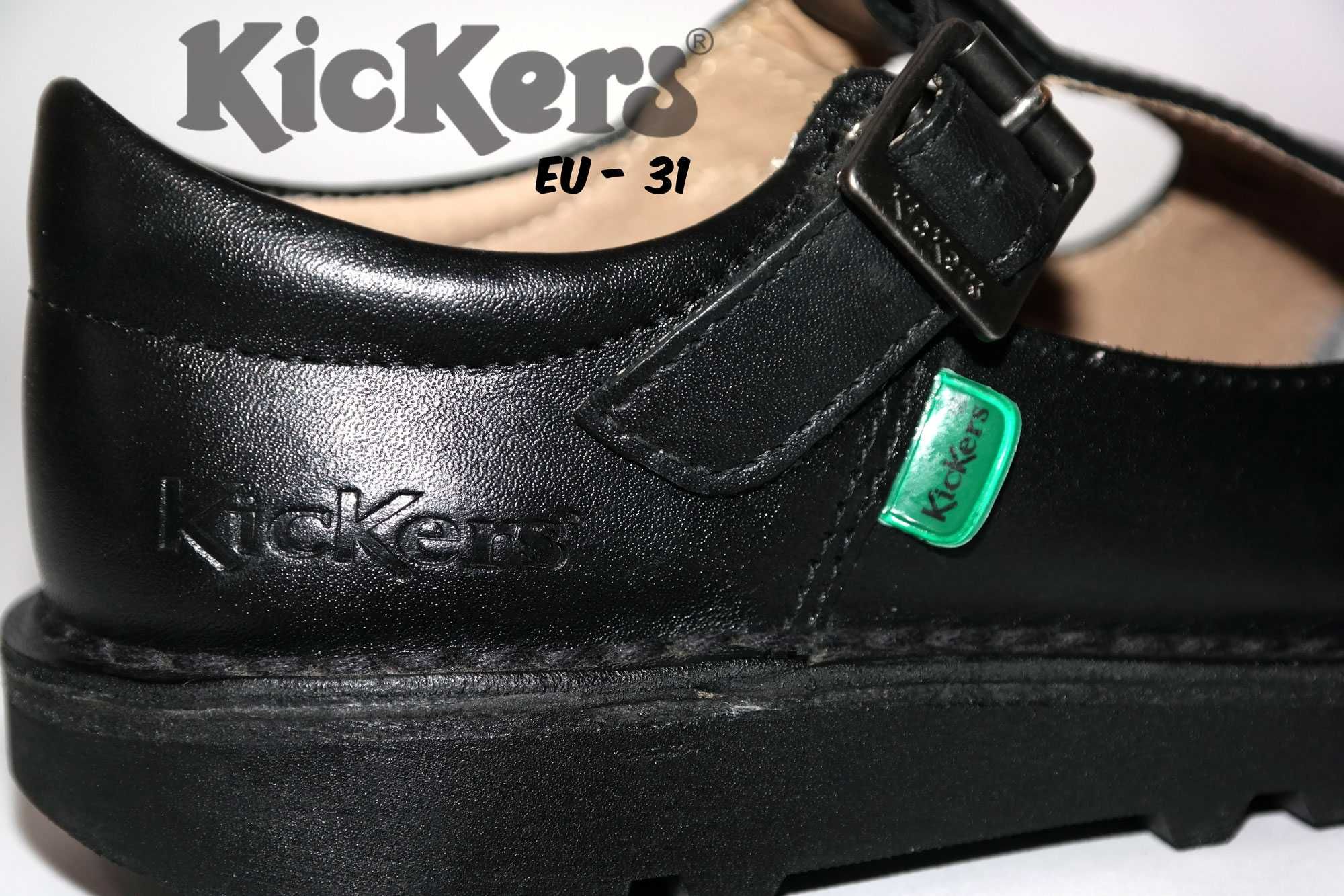 Kickers Kick TI Core-Перфектни 31 номер детски обувки,естествена кожа