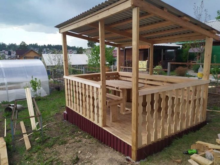 Foișoare și terase imobiliare de gradina