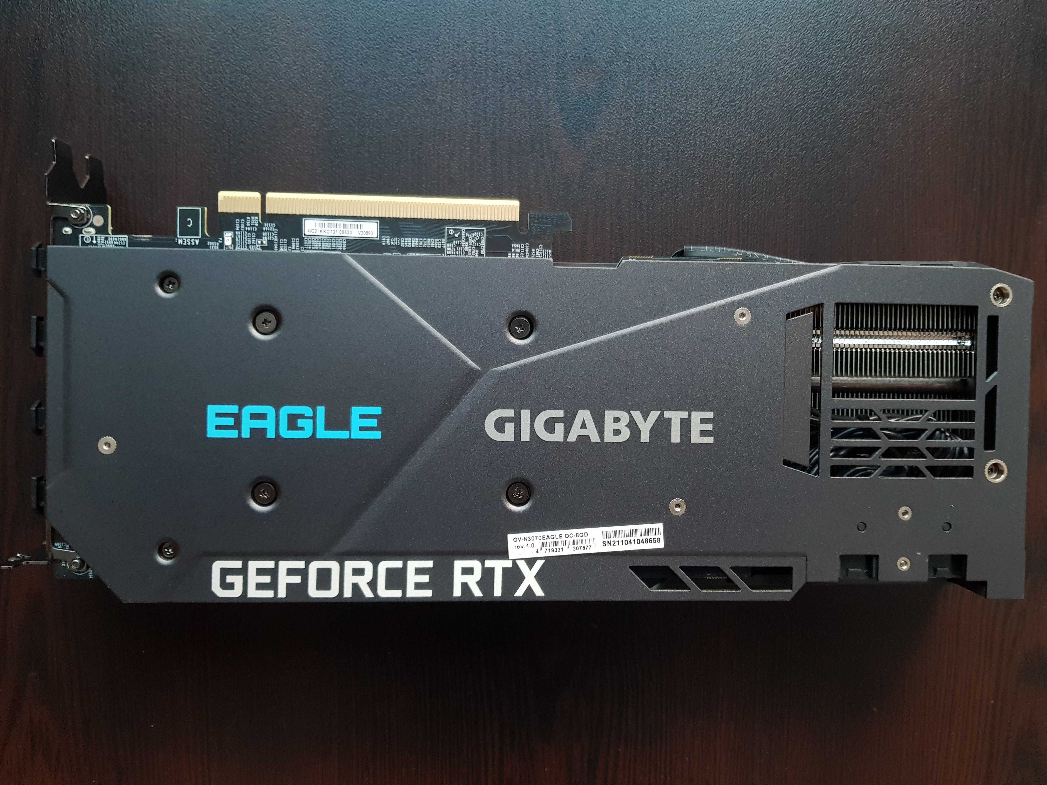 Видео карта, Gigabyte RTX 3070 EAGLE OC 8GB