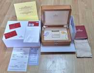 Cutie ceas Omega Premium cu toate acte + punga