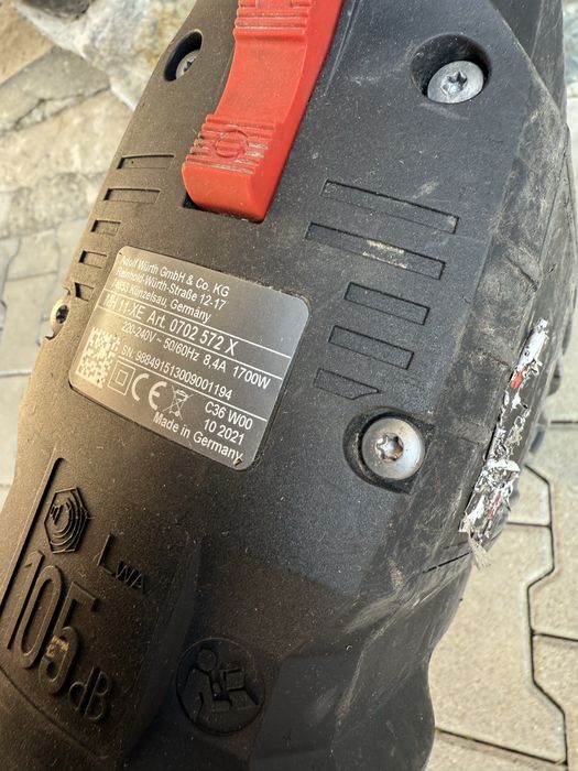 Ciocan demolator wurth mh 11 xe SDS-Max, 1700 W