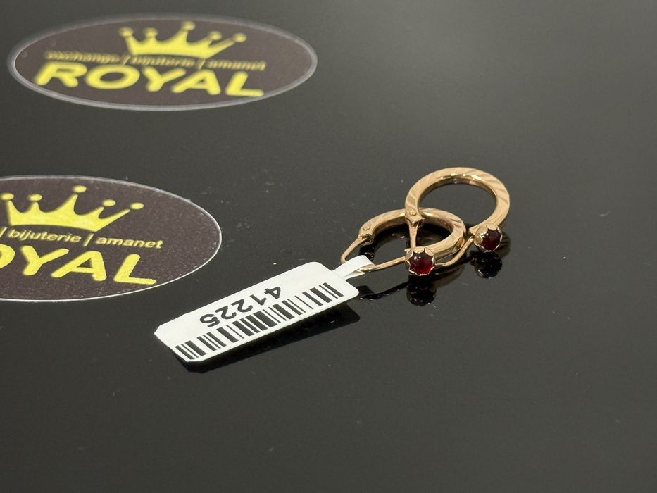 Bijuteria ROYAL : Cercei AUR 14K / 1.34 GR