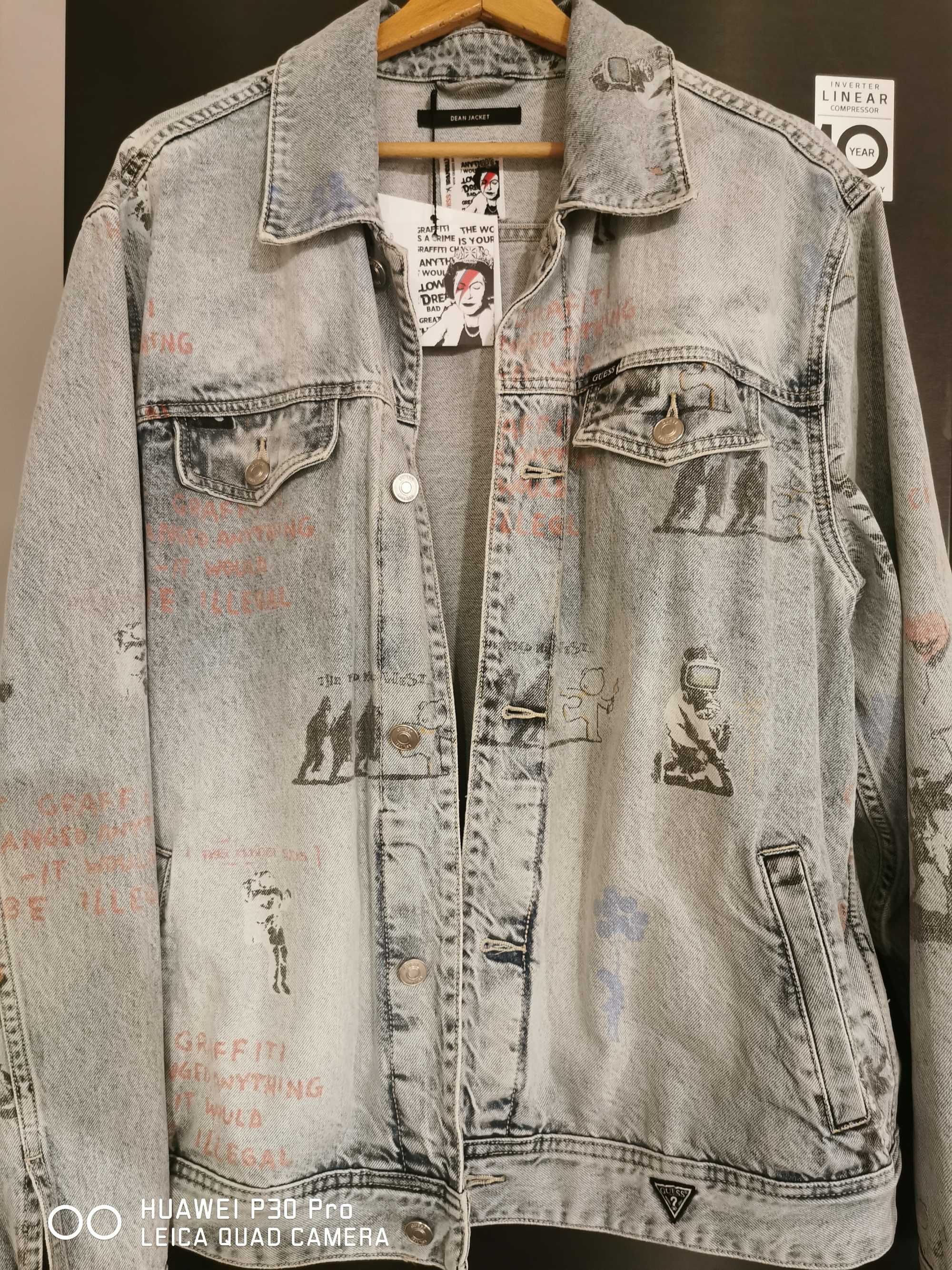 Мъжко Дънково яке Guess ново