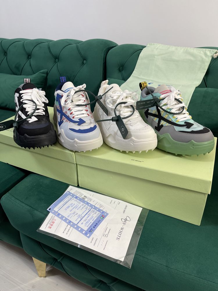 Adidasi Off White ODSY-1000 piele naturala Full Box