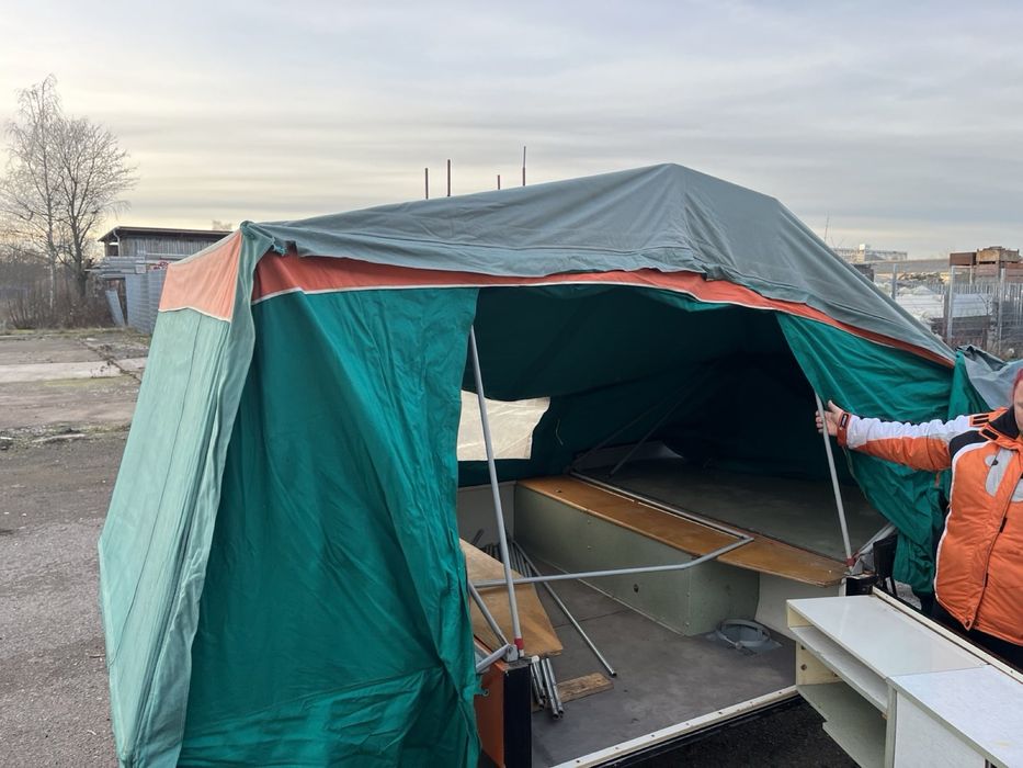 палатка за ремарке