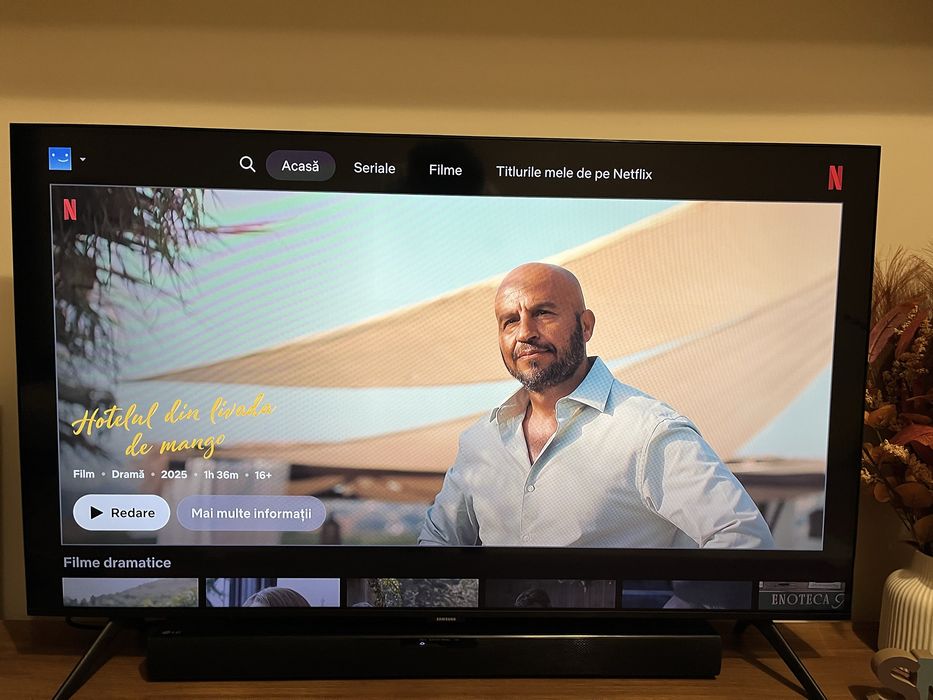 Smart Tv Samsung 4 k 108 cm