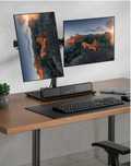 Suport dublu pentru monitoare 13-32", ErGear, Otel, Sarcina maxima 8kg