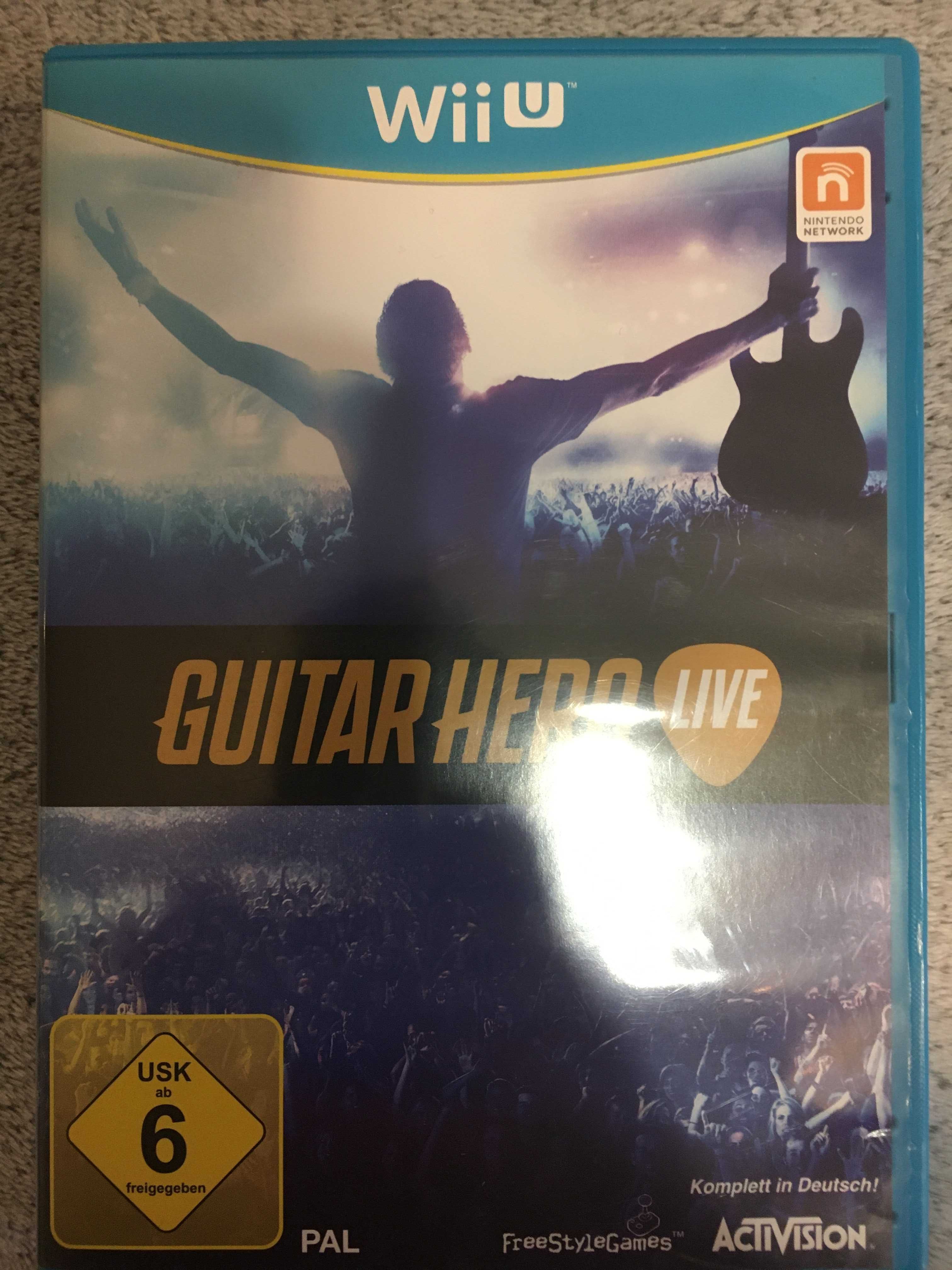 Chitara Guitar Hero Live + joc WII U