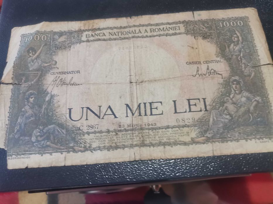 bani romanesc din 1944- 1943