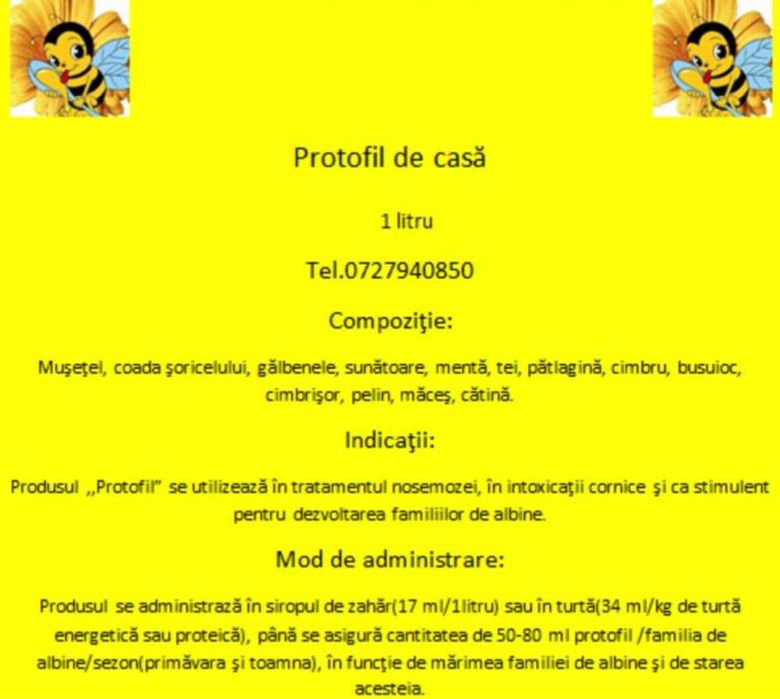 Protofil de casa la 1 litru