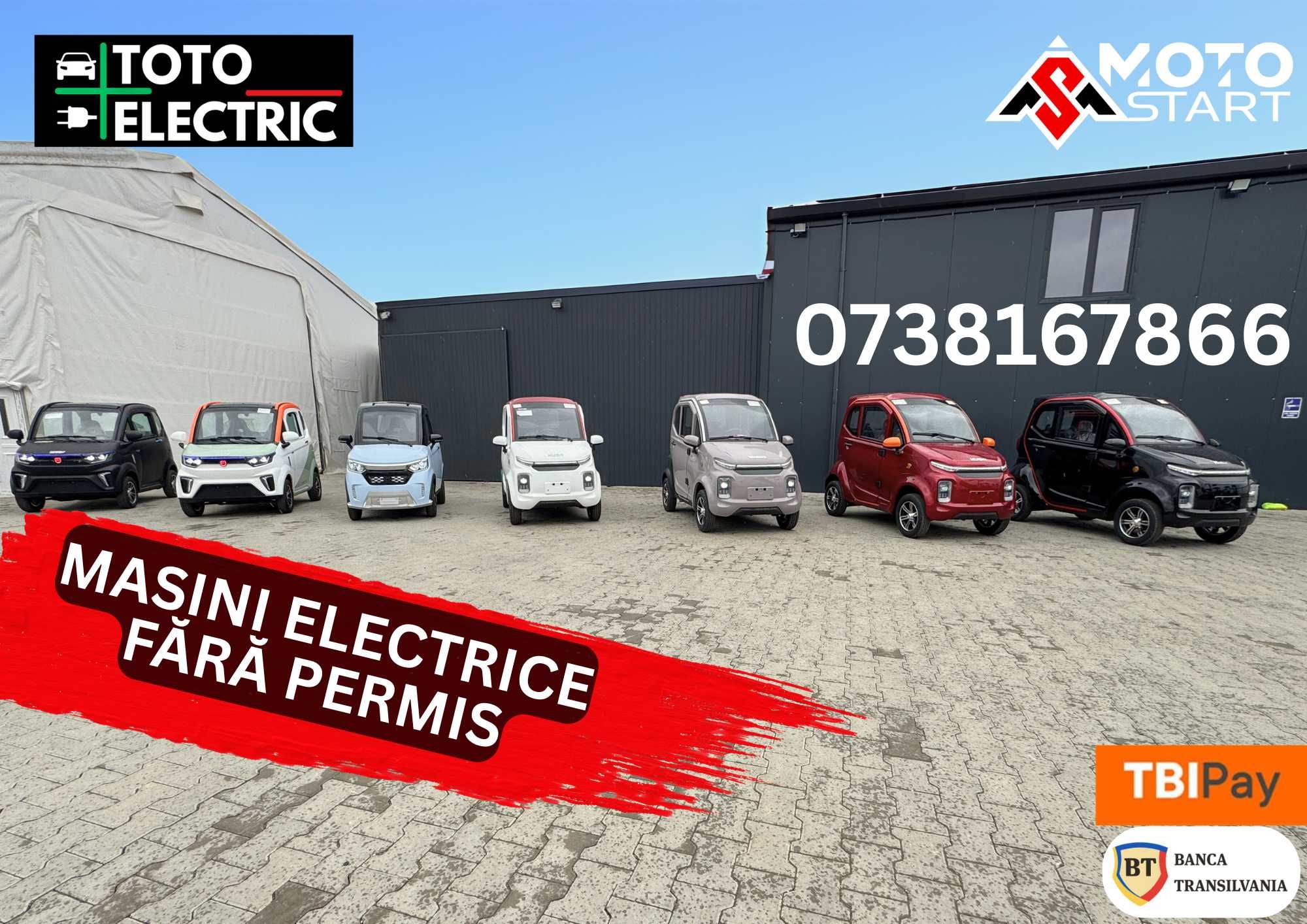 Masina Electrica NEO X9 - Masinuta Electrica fara permis cu AC - CLIMA